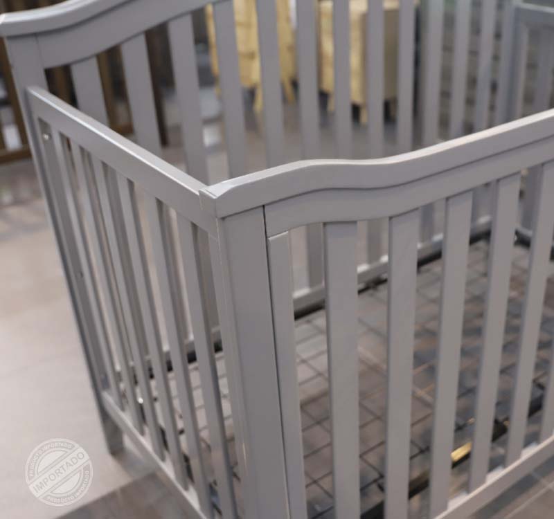 Cuna de madera con altura de colchón ajustable — vista adicional 3