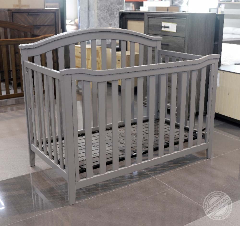 Cuna de madera con altura de colchón ajustable — vista adicional 2