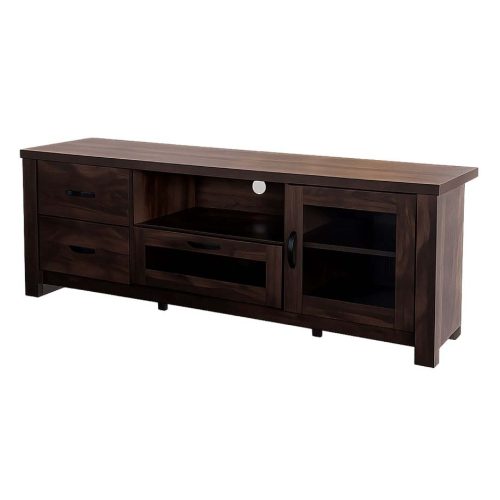 Mueble para TV con 2 gavetas y 2 puertas largo 160 cm