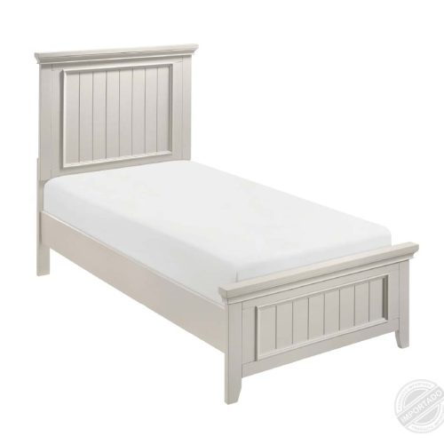 Dormitorio Vintage en madera enchapada
