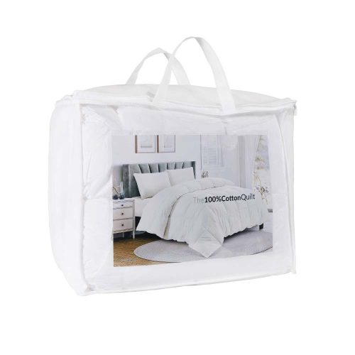 Duvet 100% Algodón Quilt Suave y Fresco