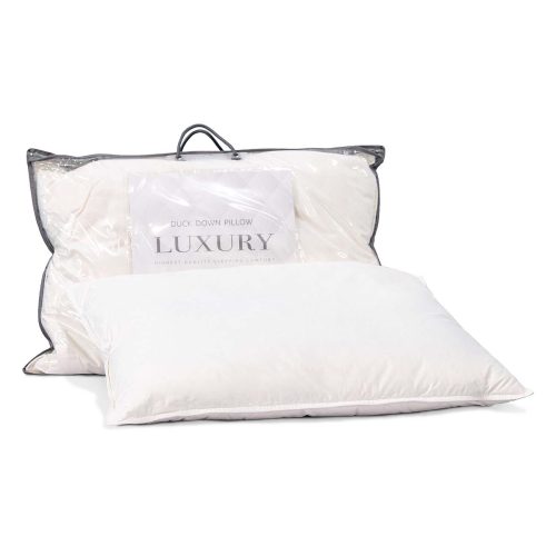Almohada Luxury Duck Down Feather Plumas Premium