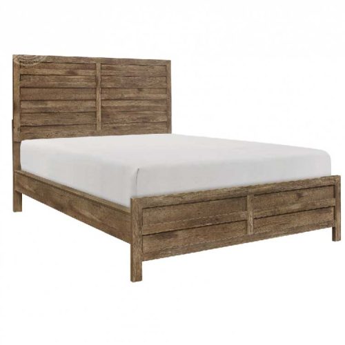 Dormitorio acabado estilo madera rústica